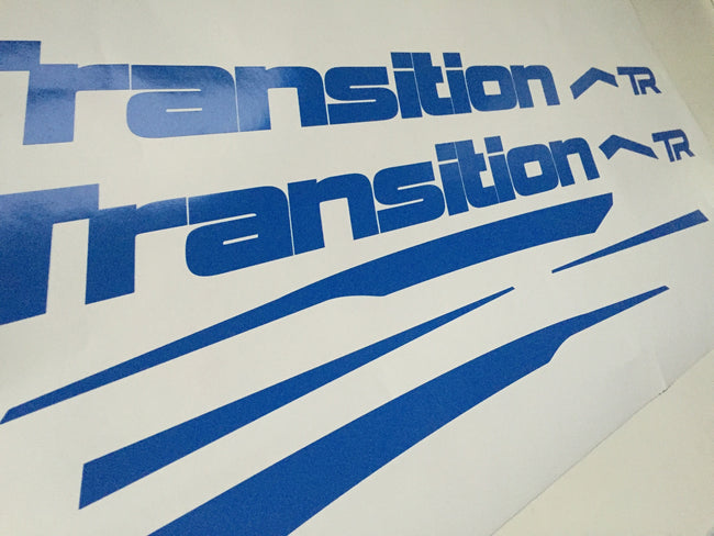 Transition Patrol Aluminium Bike Decal Kit