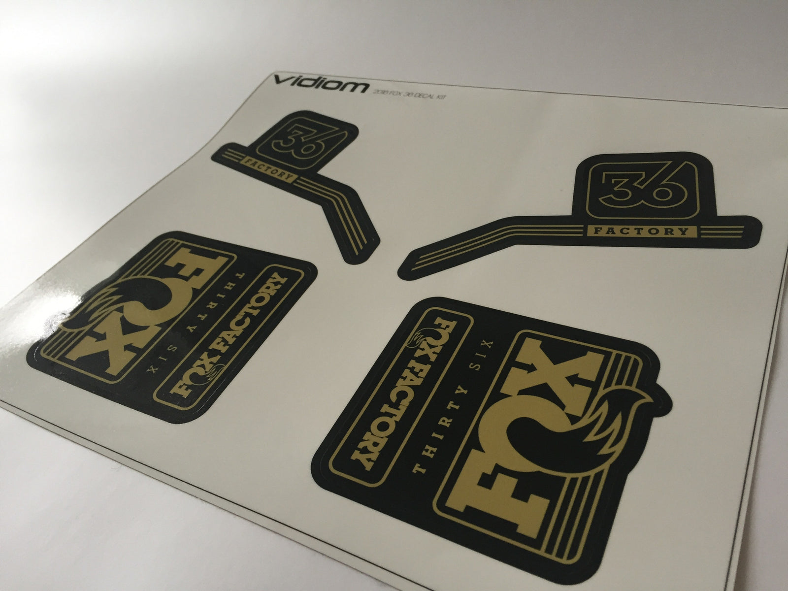 2016 Fox 36 Fork Decals