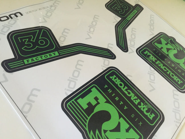 2016 Fox 36 Fork Decals