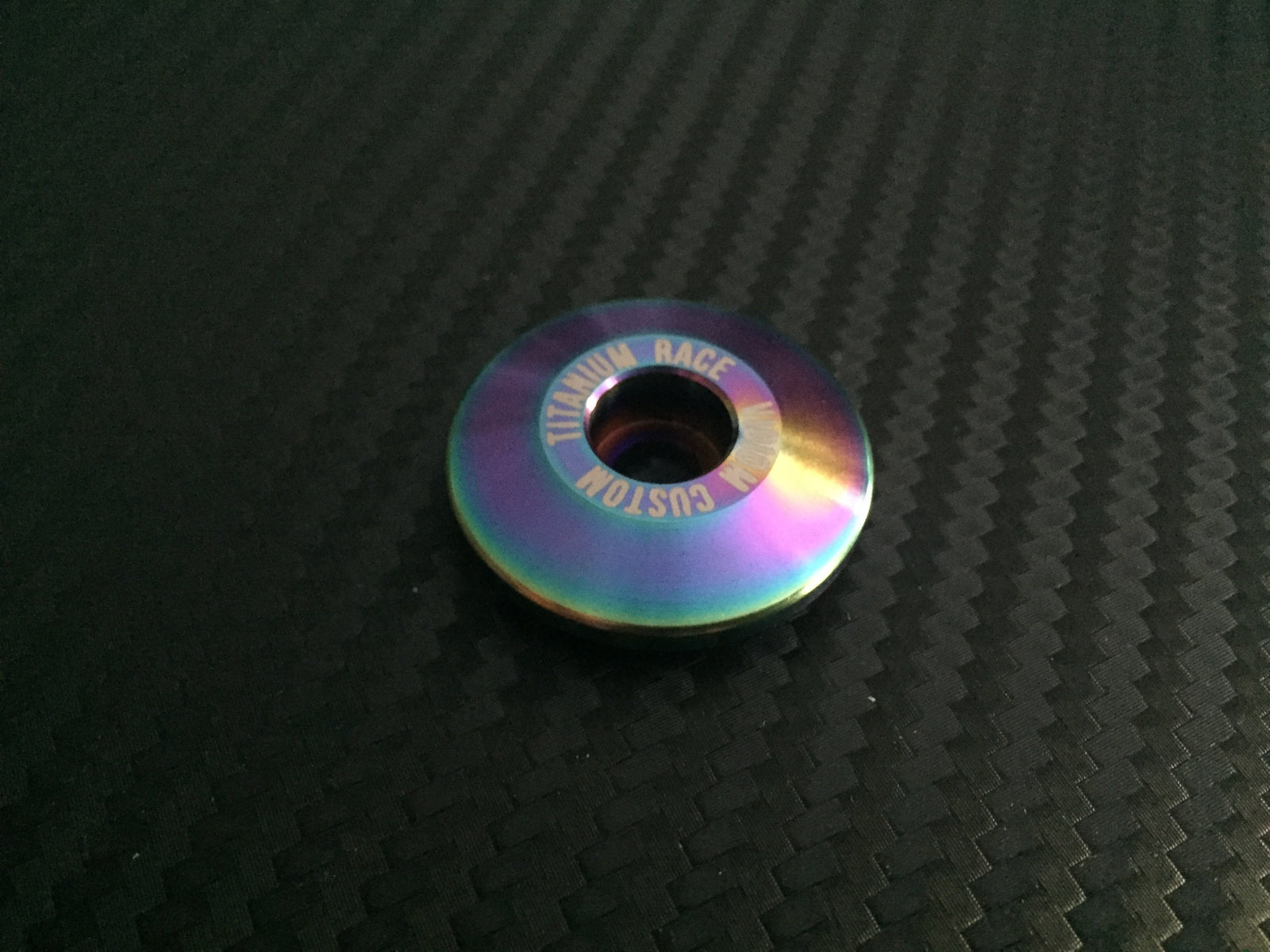 Titanium Headset Top Caps