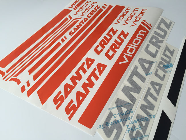 Santacruz Nomad 650b 2014 frame decal kit