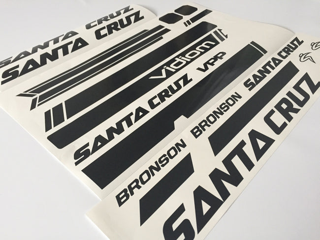 2014 Santacruz Bronson Frame Decal Graphics Kit
