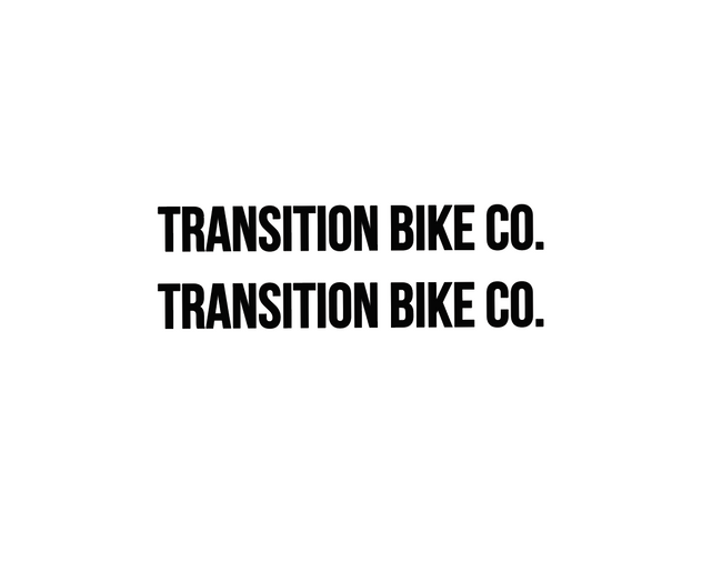 2017 Transition PBJ Frame Decal Graphics Kit