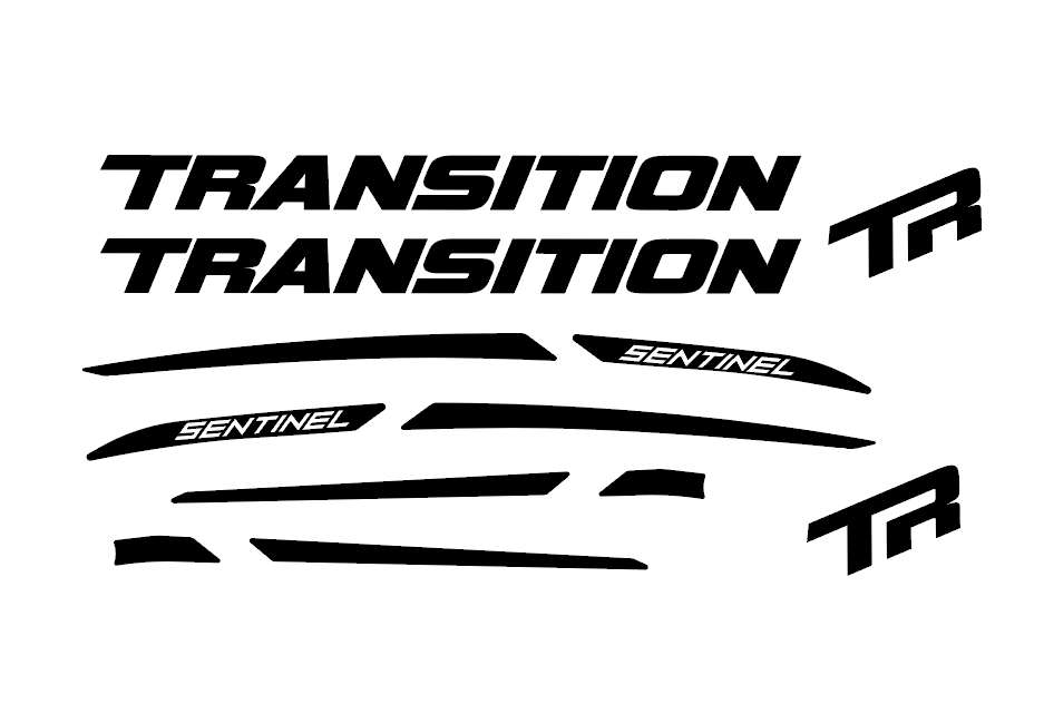 2019 Transition Sentinel Carbon Frame Decal Graphics Kit
