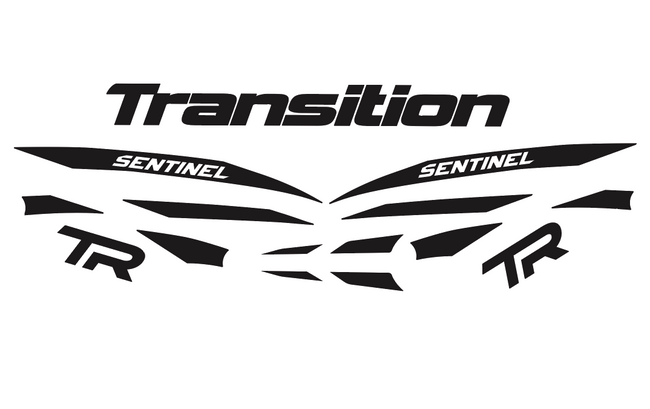2018 Transition Sentinel Carbon Frame Decal Graphics Kit
