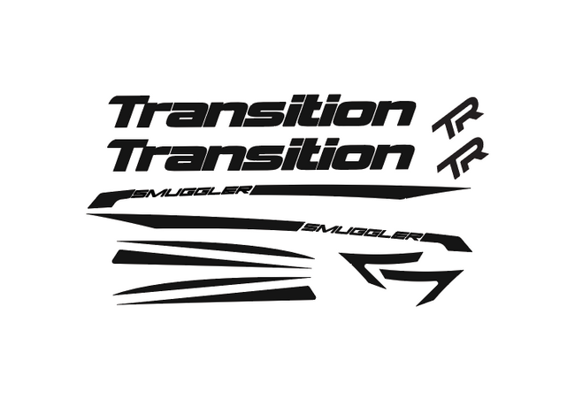 2017 Transition Smuggler Alloy Frame Decal Graphics Kit