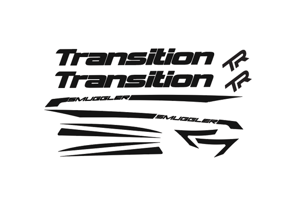 2017 Transition Smuggler Alloy Frame Decal Graphics Kit – Concept8 Design