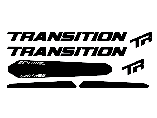 2019 Transition Sentinel Alloy Frame Decal Graphics Kit