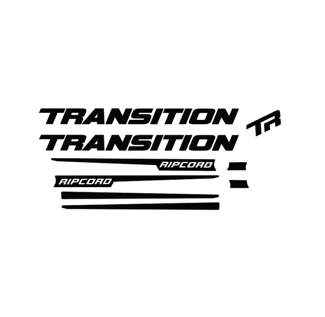 2020 Transition Ripcord Alloy Frame Decal Graphics Kit