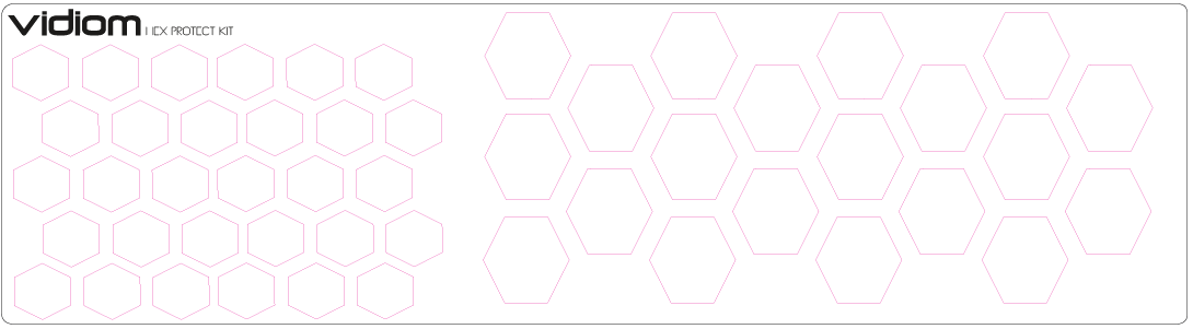 Vidiom Hex Protect Patch Kit - Frame Protection