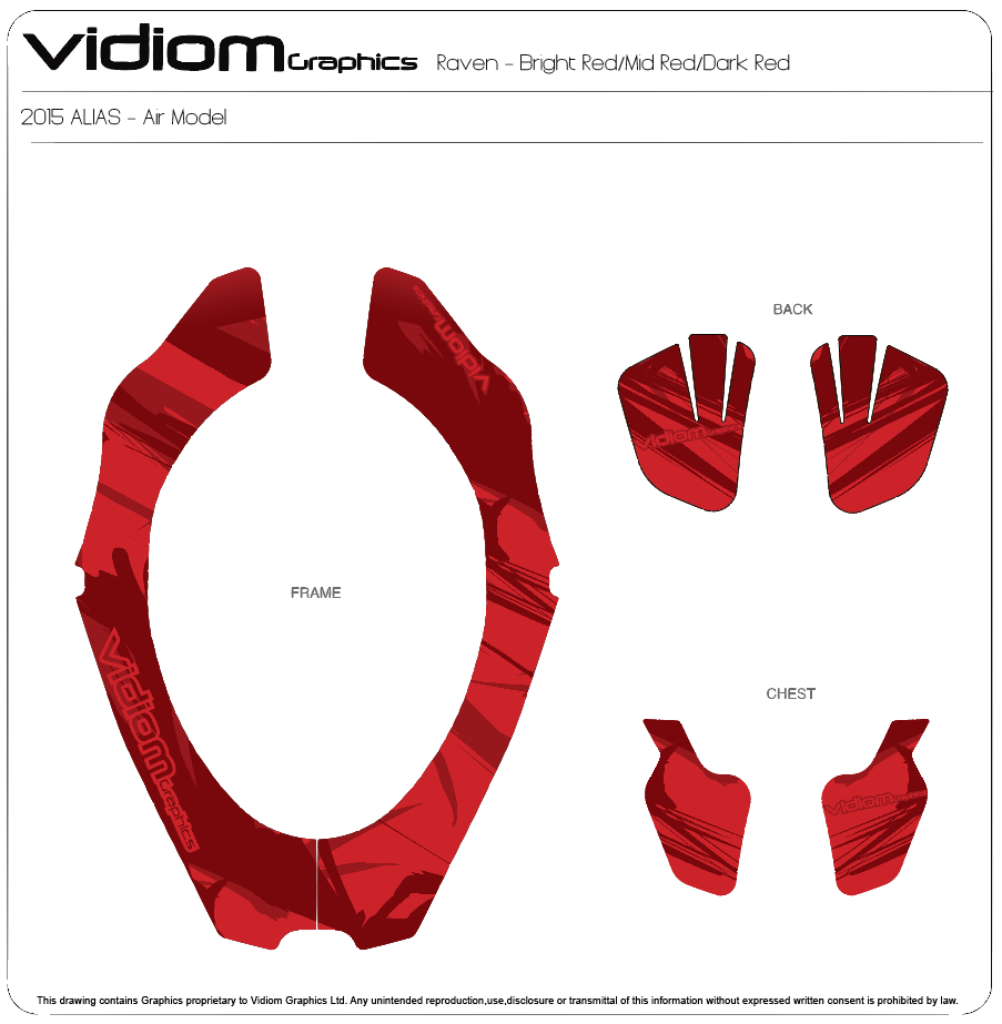 Atlas Neck Brace Raven Decal
