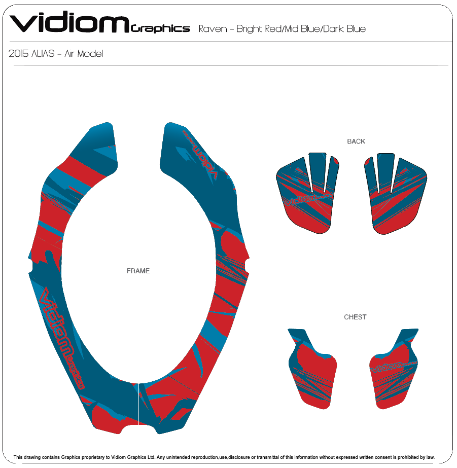 Atlas Neck Brace Raven Decal