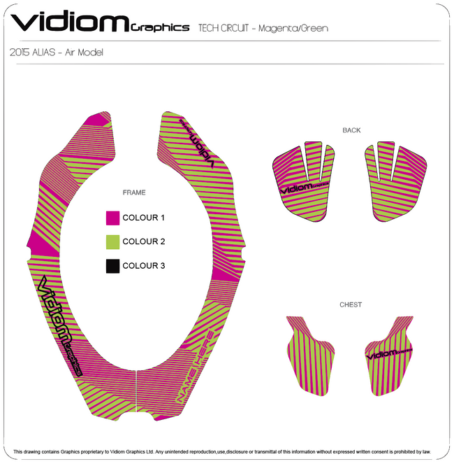 Atlas Neck Brace Tech Circuit Decal