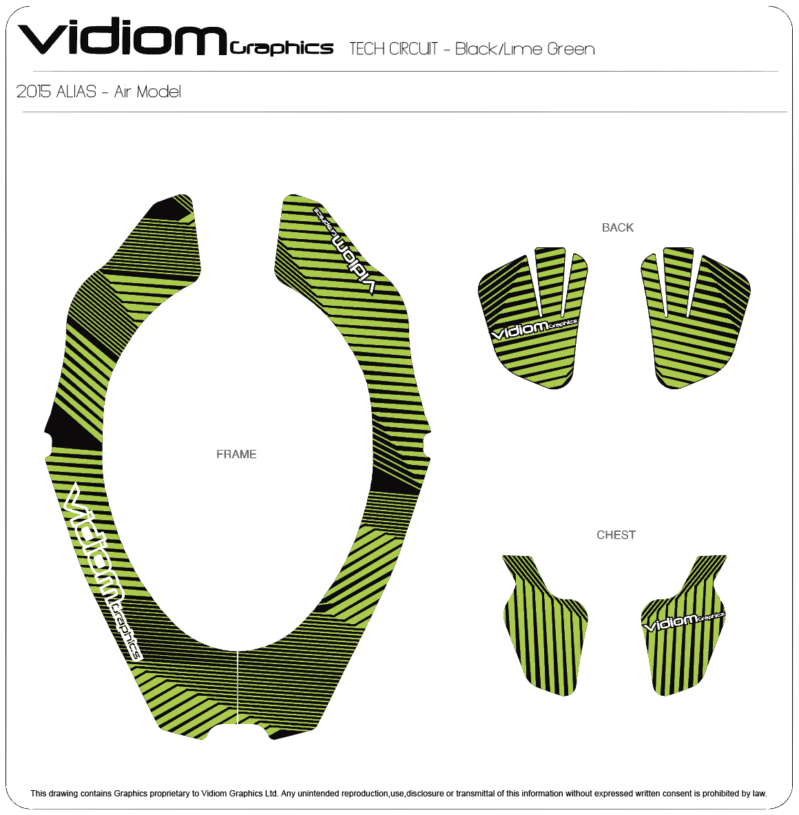Atlas Neck Brace Tech Circuit Decal