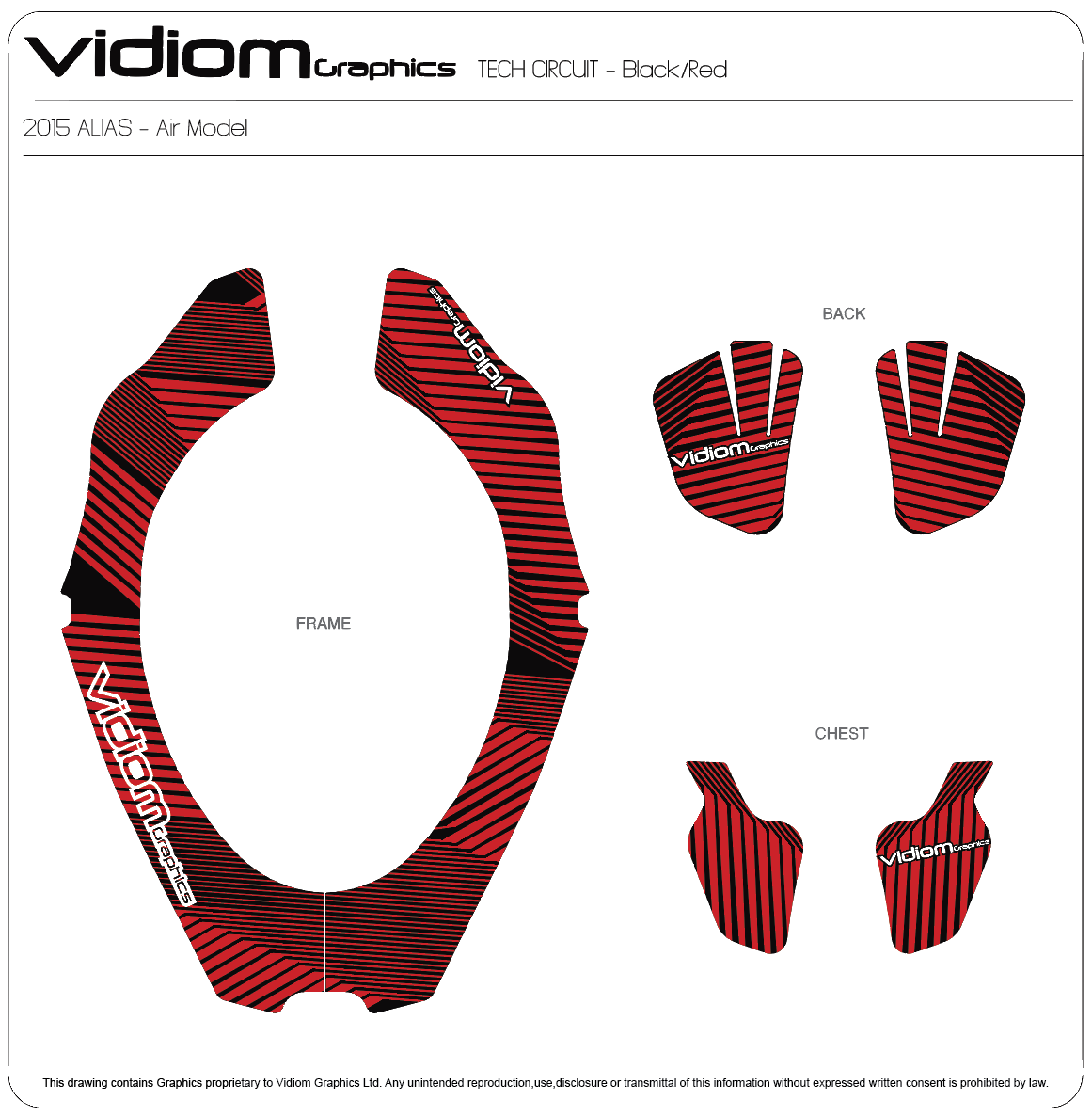 Atlas Neck Brace Tech Circuit Decal