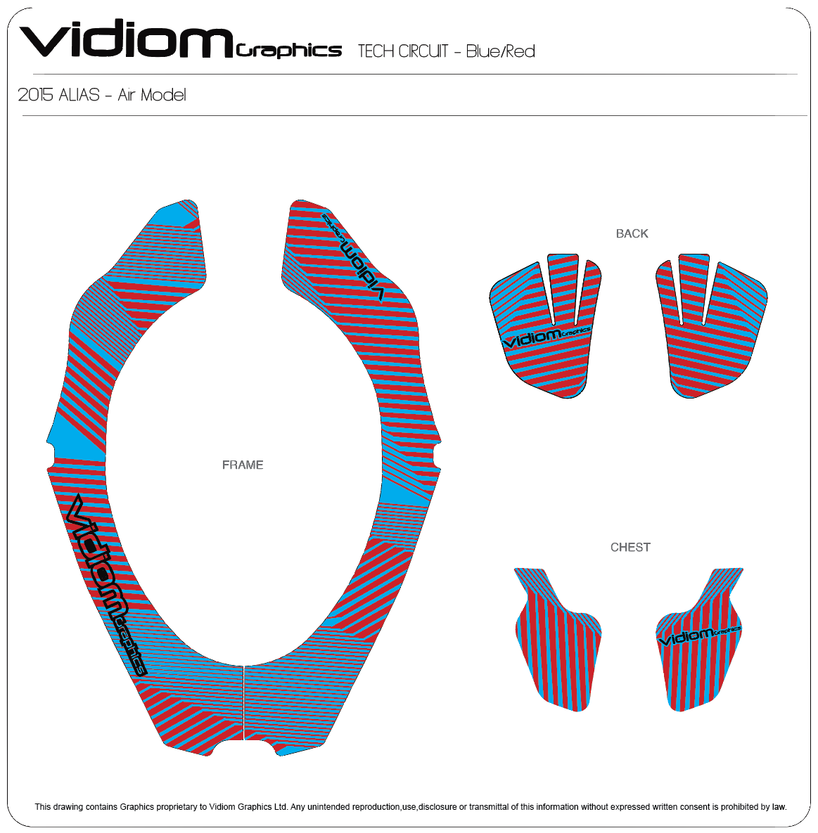 Atlas Neck Brace Tech Circuit Decal