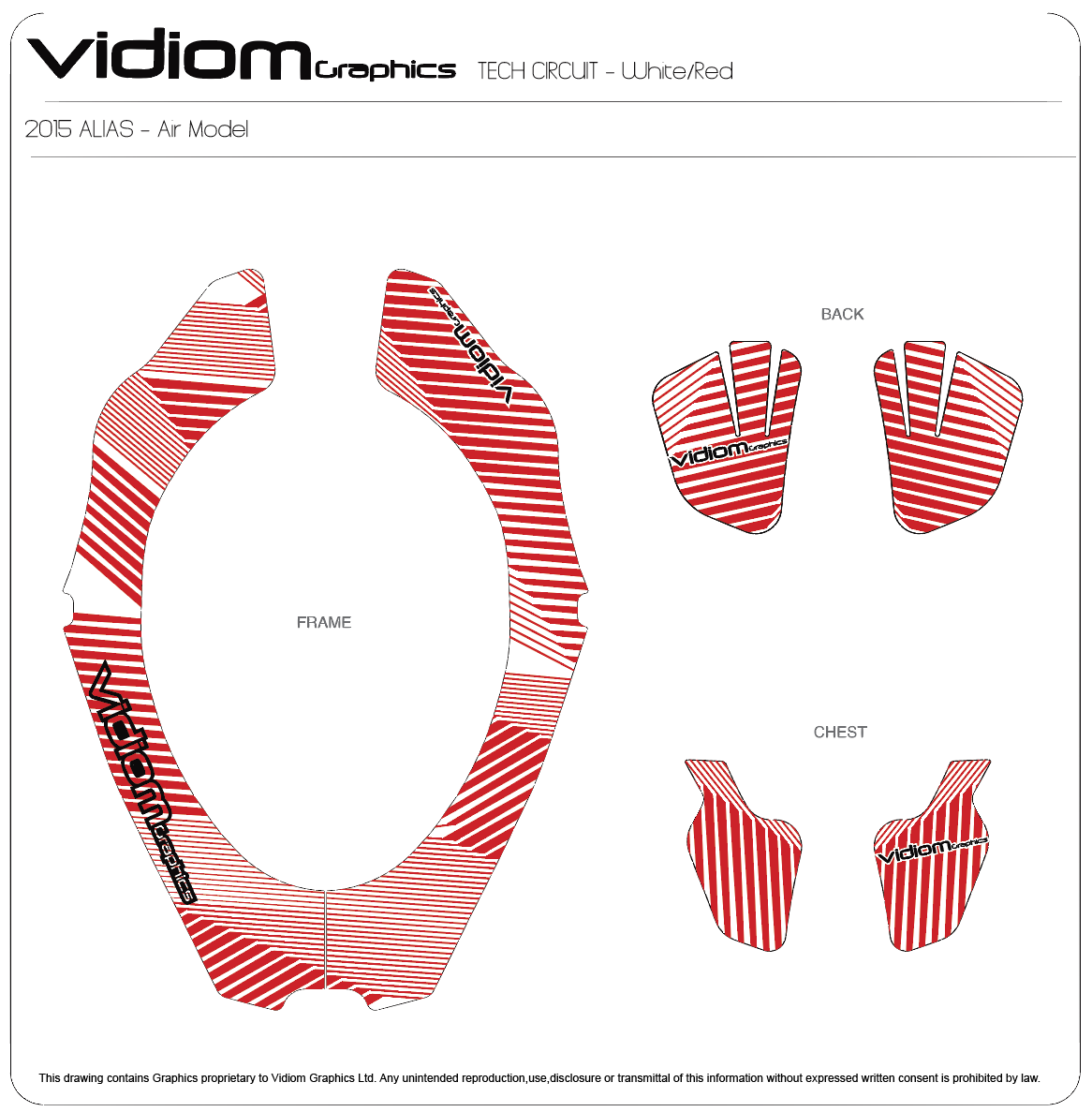 Atlas Neck Brace Tech Circuit Decal