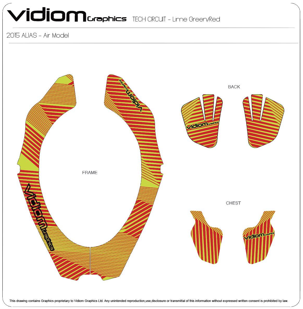 Atlas Neck Brace Tech Circuit Decal