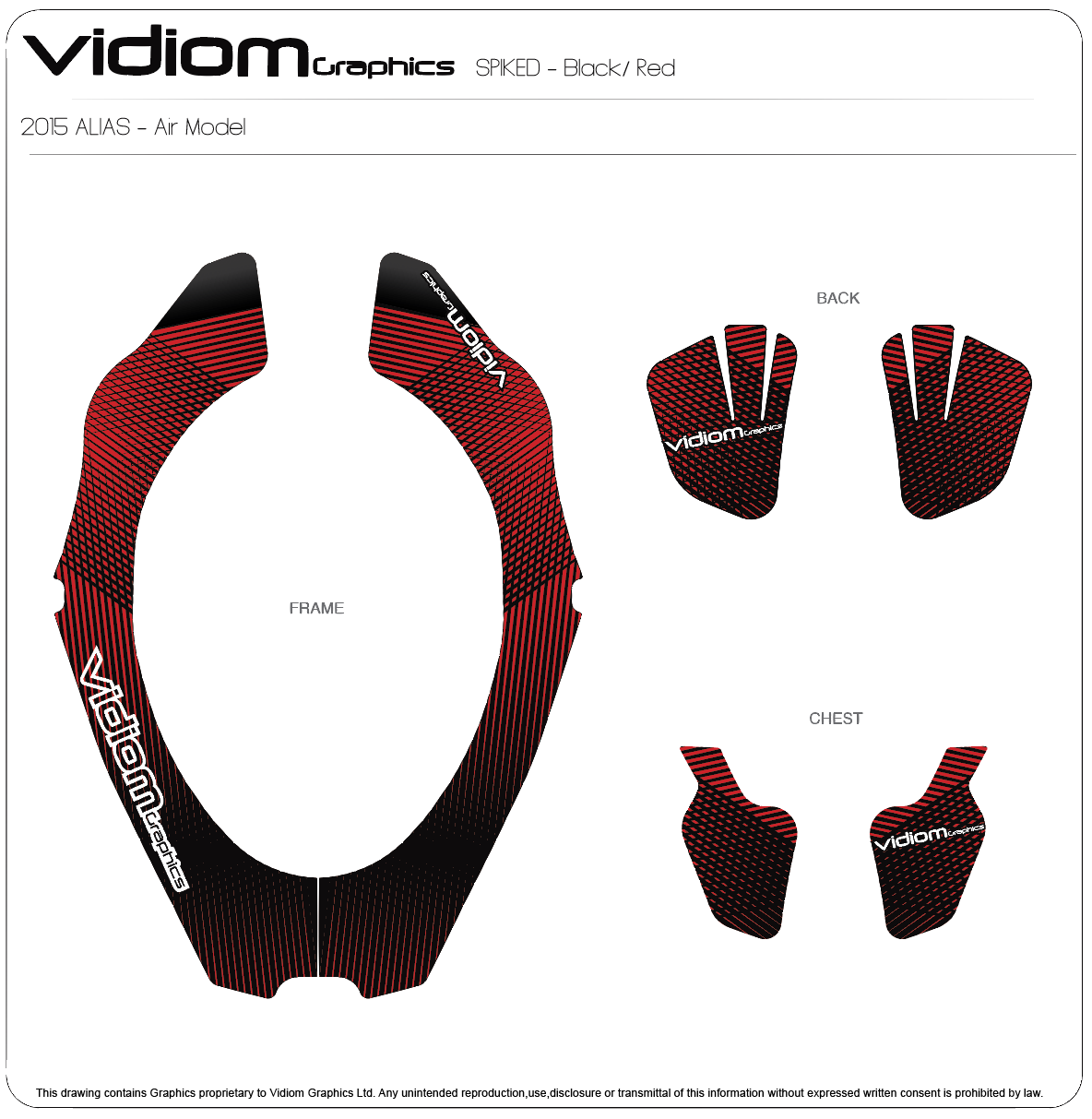 Atlas Neck Brace Spiked Decal