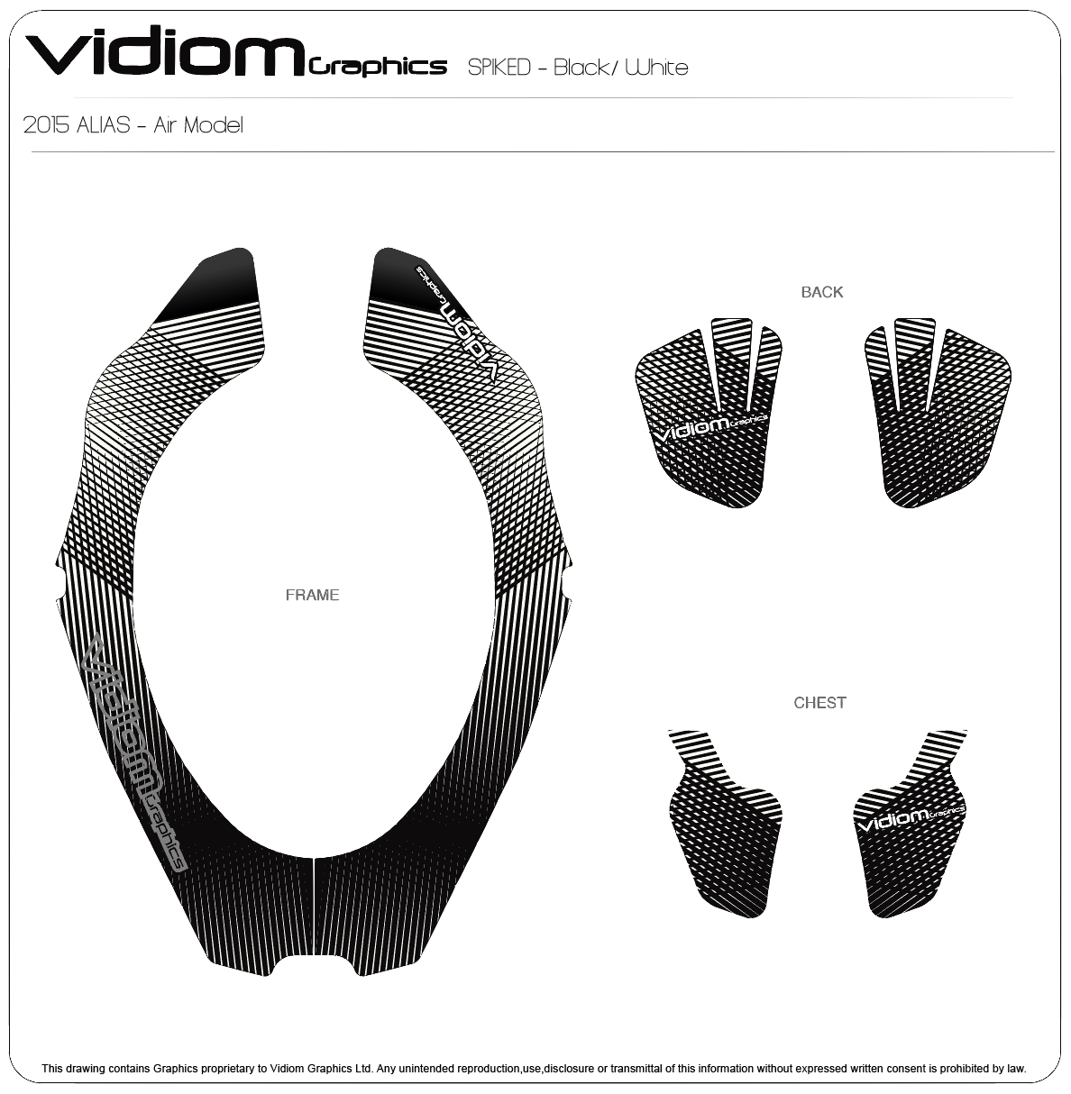 Atlas Neck Brace Spiked Decal