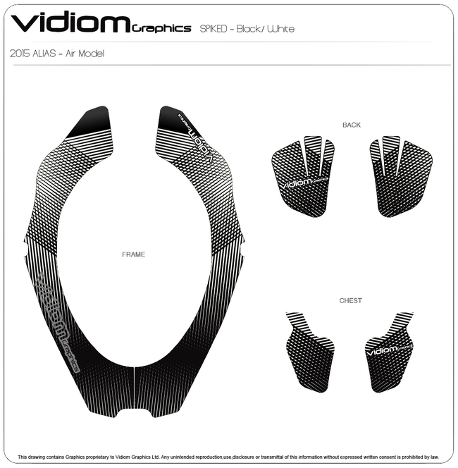 Atlas Neck Brace Spiked Decal