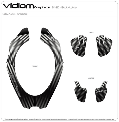 Atlas Neck Brace Raven Decal