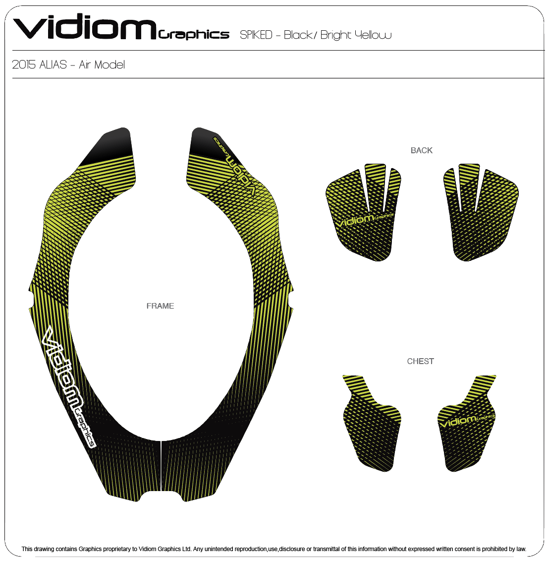 Atlas Neck Brace Spiked Decal