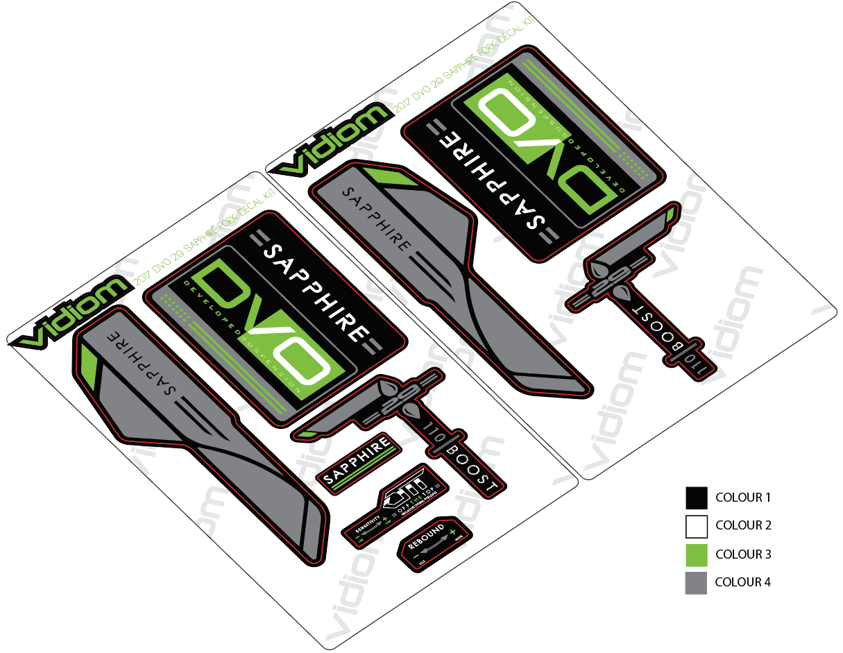 2017 DVO Sapphire 29 Boost Fork